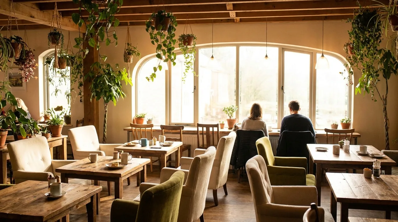 Inside Hearth & Bean
